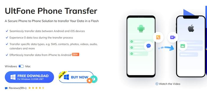 ultfone phone transfer review