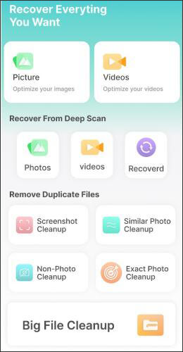 phone memory recovery for android app - undeleter