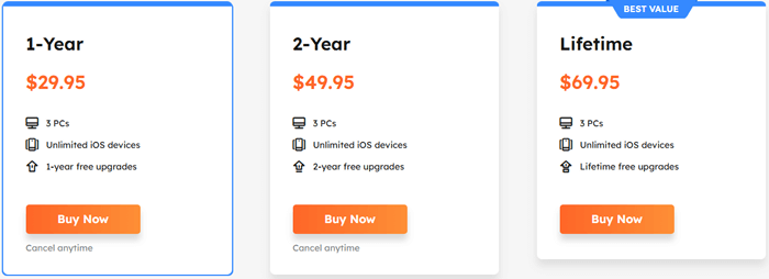 easeus chattrans price