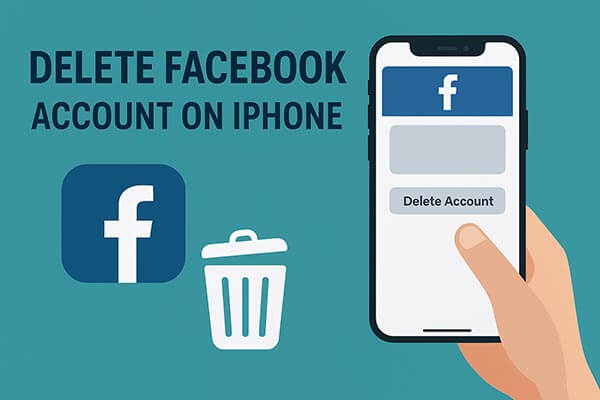 удалить аккаунт фейсбук на айфоне