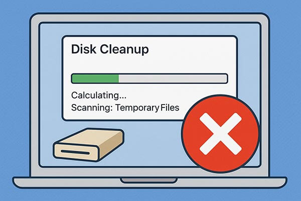 pembersihan disk tidak menghapus file