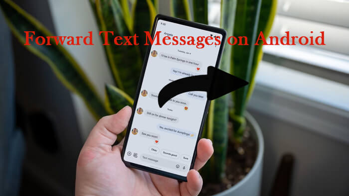 encaminhar mensagens de texto no android