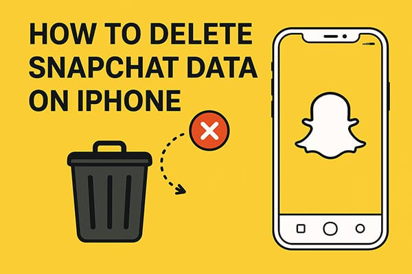 如何在 iPhone 上删除 Snapchat 数据