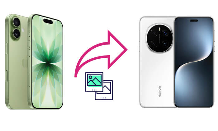 how to transfer photos from iphone to honor