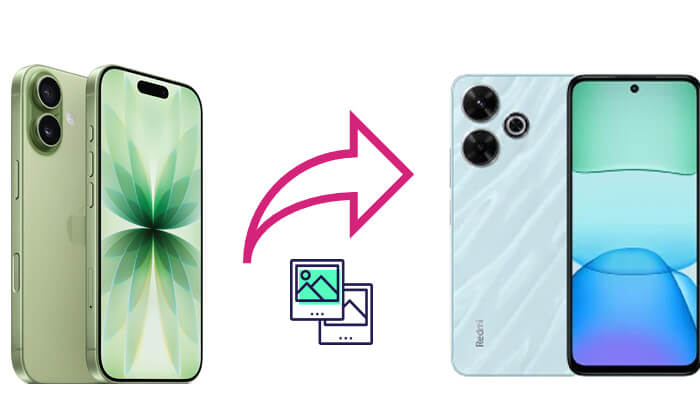how to transfer photos from iphone to redmi