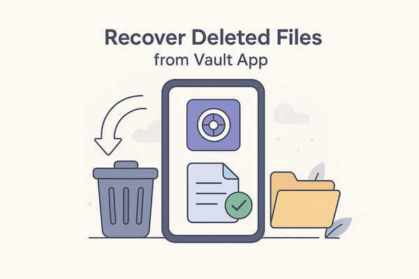 Vaultアプリから削除されたファイルを復元する