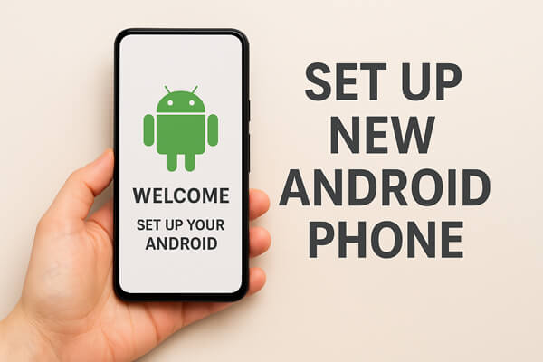 configurar novo telefone Android