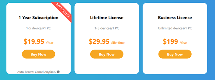 the price of syncios ios data eraser