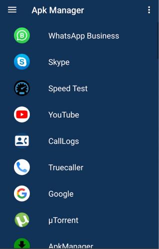 менеджер приложений Samsung - менеджер apk