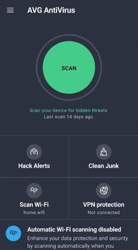 Android アンチウイルス アプリ - AVG アンチウイルス セキュリティ