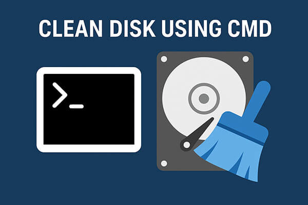 clean disk using cmd