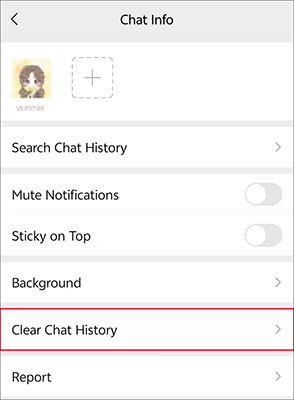 Hapus pesan WeChat untuk mengelola penyimpanan WeChat di iPhone