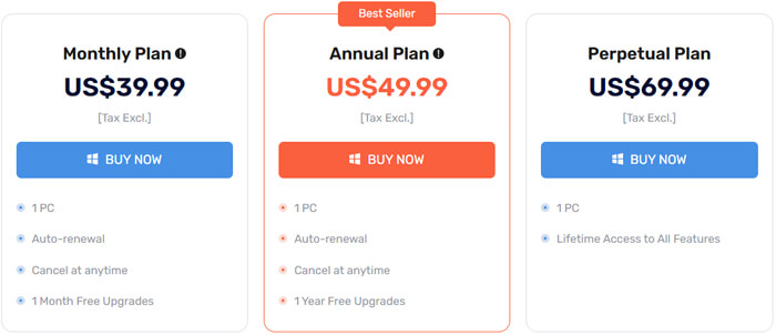 簡易資料恢復​​的價格