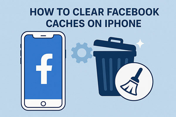 아이폰에서 페이스북 캐시를 지우는 방법