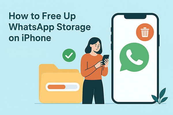 cara mengosongkan penyimpanan whatsapp di iphone