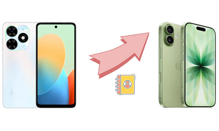 cara mentransfer kontak dari tecno ke iphone