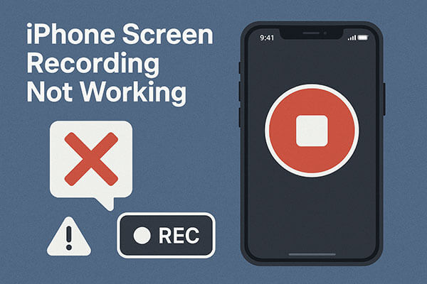 rekaman layar iphone tidak berfungsi