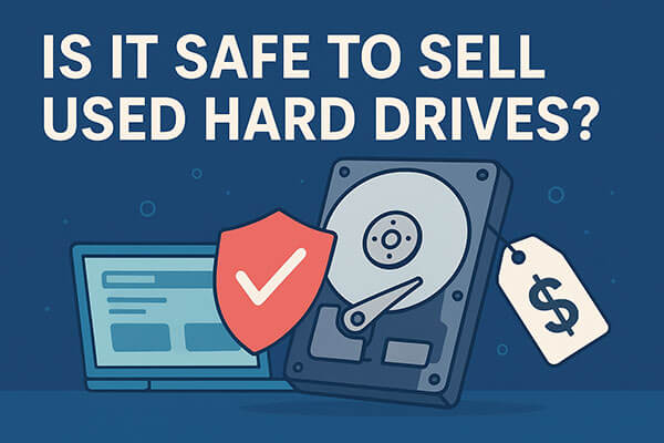 中古ハードドライブを売るのは安全ですか？