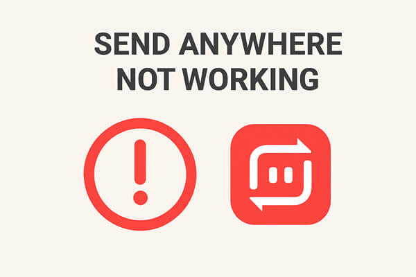 send anywhere not working