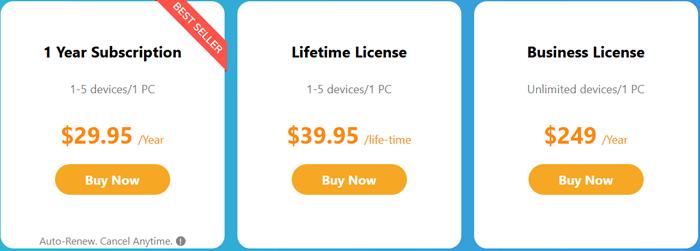 syncios mobile data transfer price