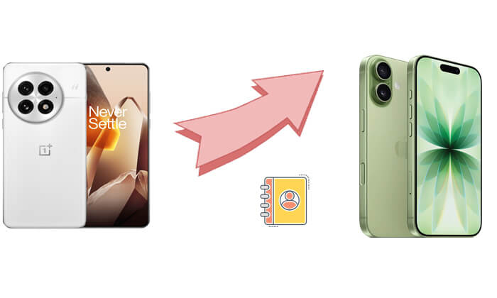 Wie übertrage ich Kontakte von OnePlus auf iPhone?