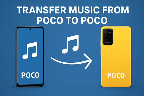 transfer music from poco to poco