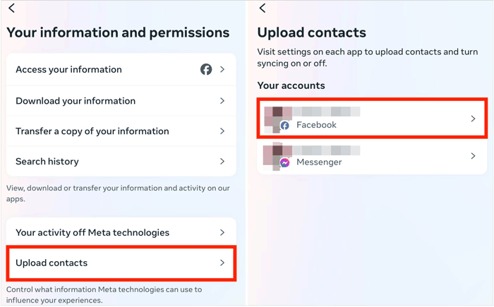 如何在安卓裝置上刪除 Facebook 聯絡人