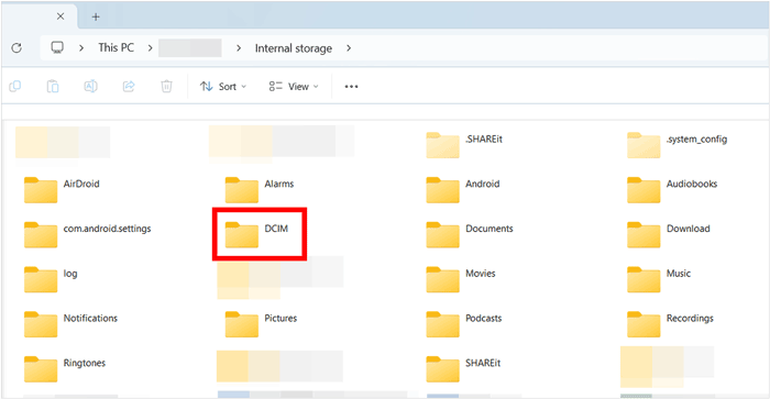 Fotos vom ZTE-Telefon über ein USB-Kabel auf den Computer übertragen