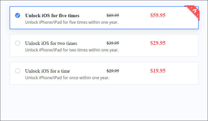 ApowerUnlockの価格