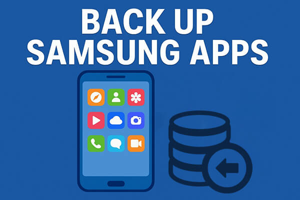 Samsungアプリのバックアップ