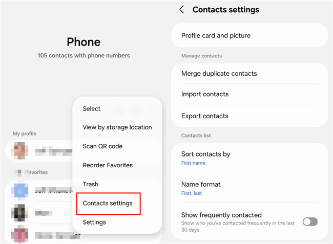 VCF-Dateien mit der Kontakte-App in Android importieren