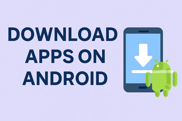Baixe aplicativos no Android