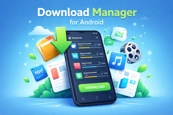 gerenciador de downloads para Android