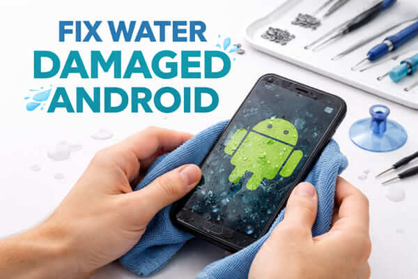 水没したAndroidを修理する