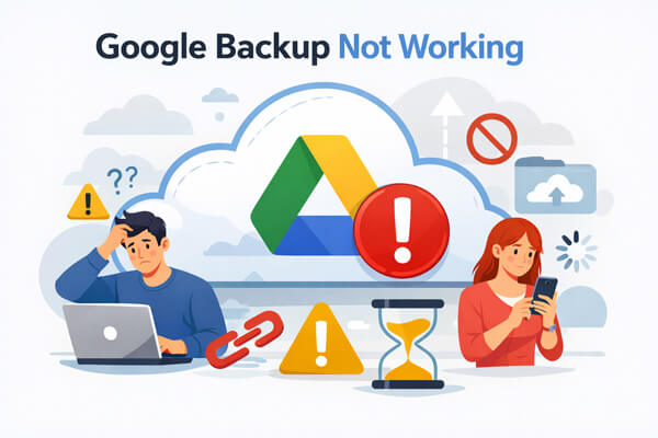 Google 備份無法正常運作