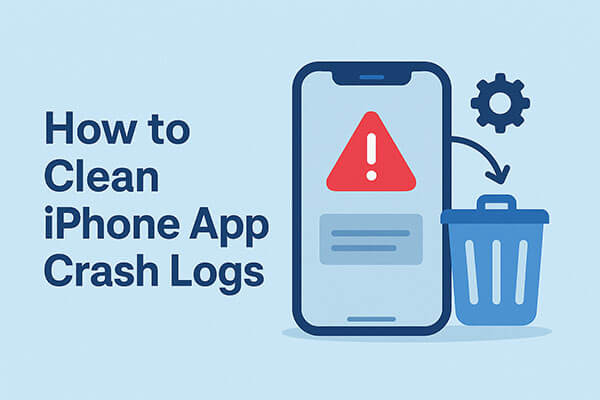 how to clean iphone app crash logs