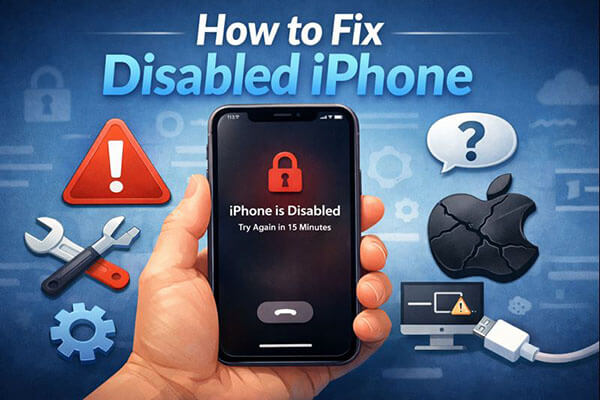 Comment réparer un iPhone désactivé ?