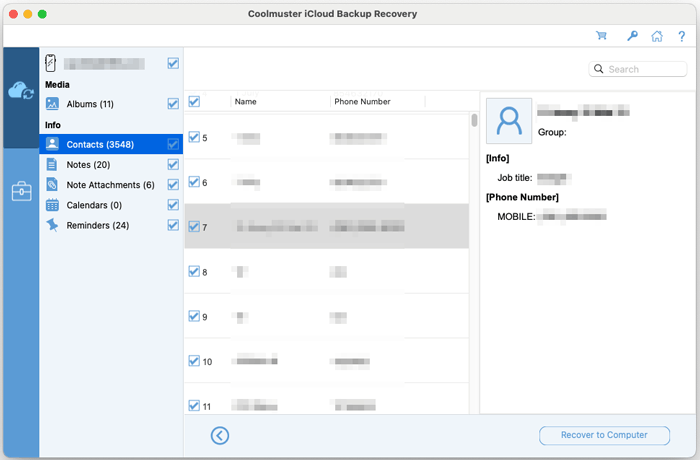 recover contacts from icloud backup on mac