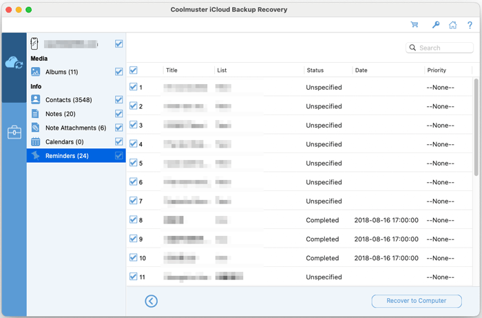 recover reminders from icloud backup mac