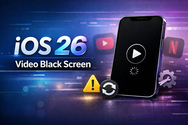 ios 26 video black screen