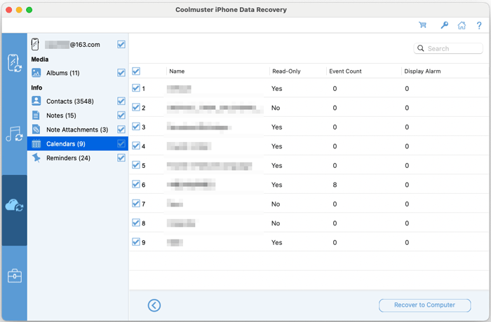 preview videos for recovery