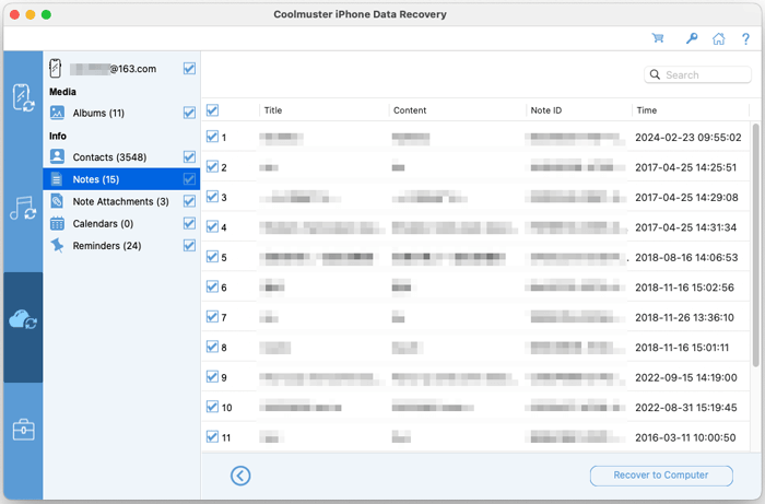 preview videos for recovery
