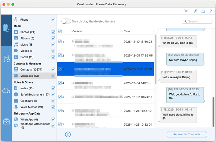 preview text messages on mac recovery software