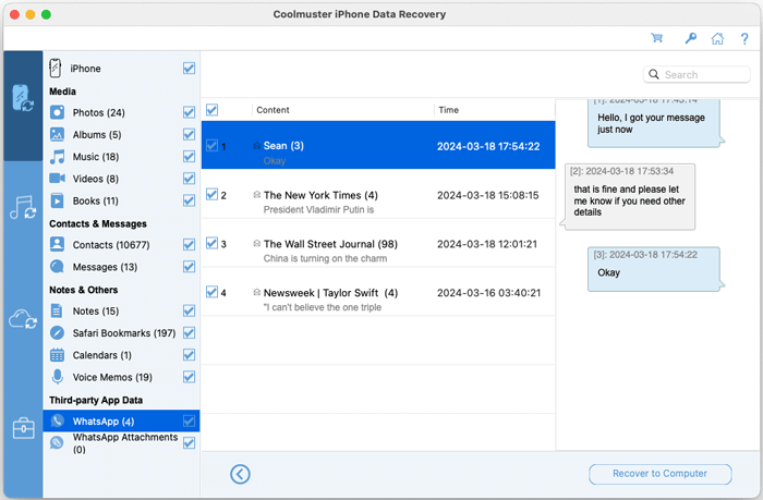 preview whatsapp for recovery