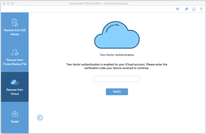 enter the code to verify the operation