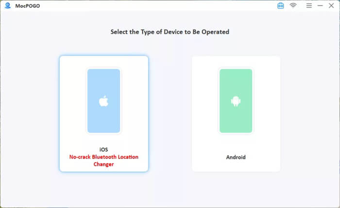 mocpogo select device os