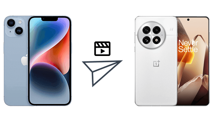 如何将视频从 iPhone 发送到 OnePlus 手机
