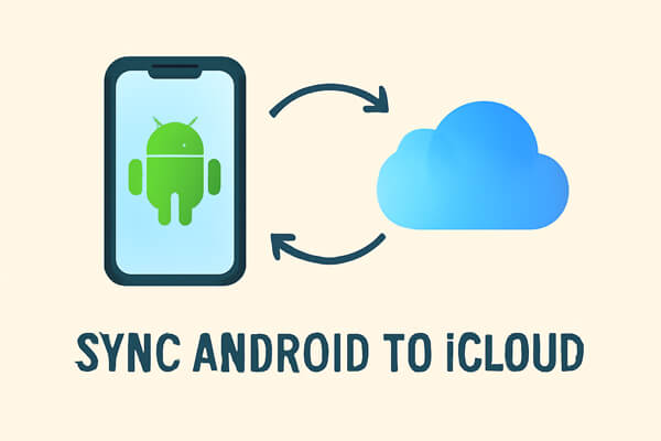 синхронизировать андроид с icloud