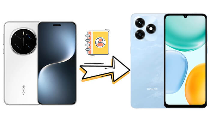 transfer contacts from honor to honor