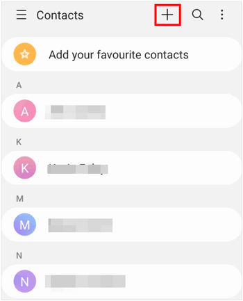 Como adicionar contatos em um telefone Android